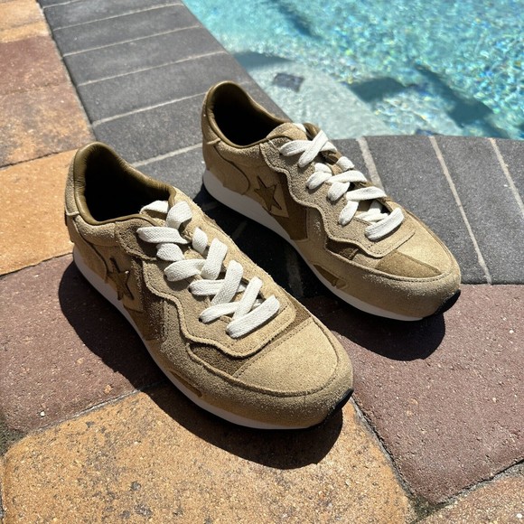 Unisex Converse Thunderbolt Low x J.W. Anderson Tan Khaki 160797C (New No Lid) main image 10